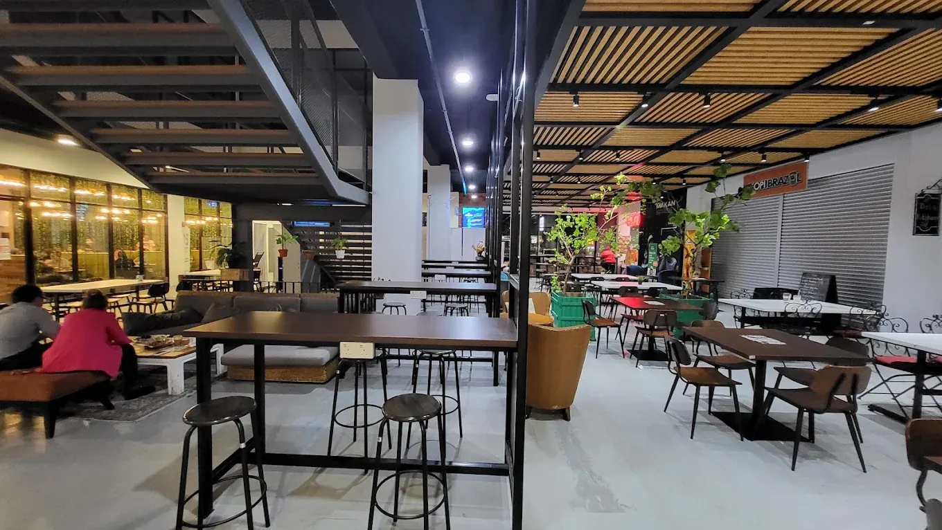 Student lounge at MEC EduCity